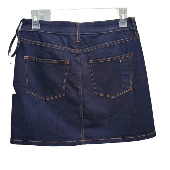 NWT Current/Elliott The Mashed Mini Denim Skirt - Picture 11 of 15